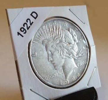 1922-D (Denver Mint) Silver Peace Dollar