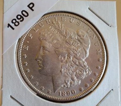 1890-P (Philadelphia Mint) Morgan Silver Dollar