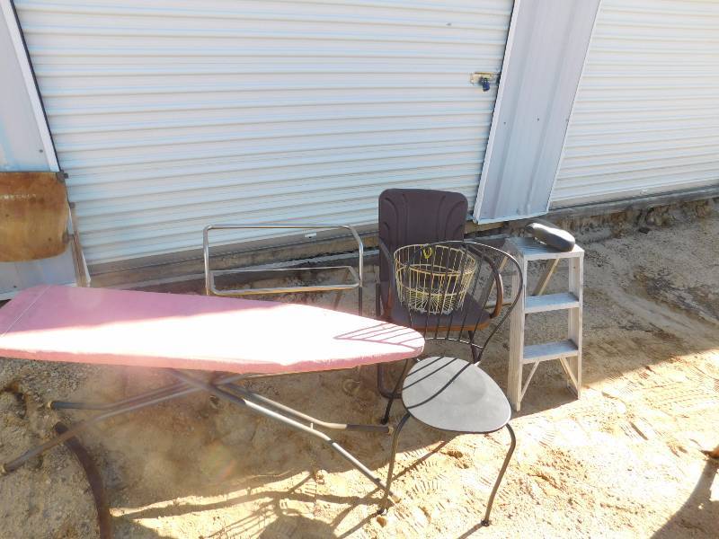 several metal items for repurposing