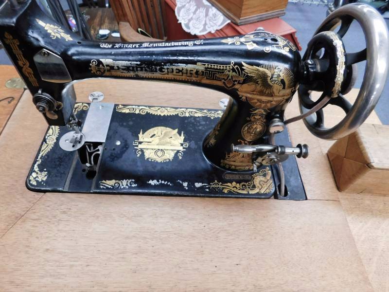 Antique Singer Sphinx treadle sewing machine