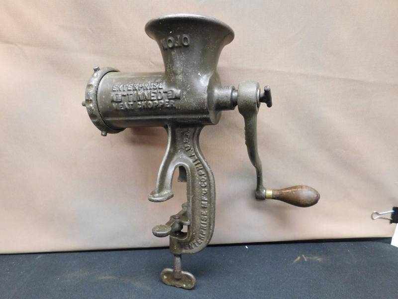 Vintage Enterprise No. 10 game meat grinder