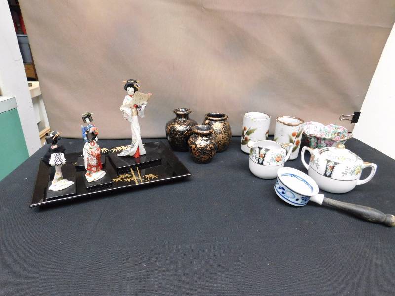 Asian room dcor items