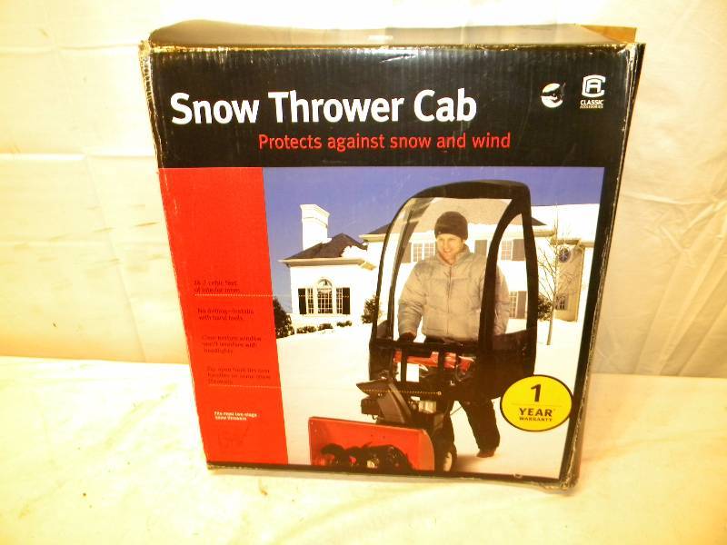 lot 32 image: Snow Thrower Cab