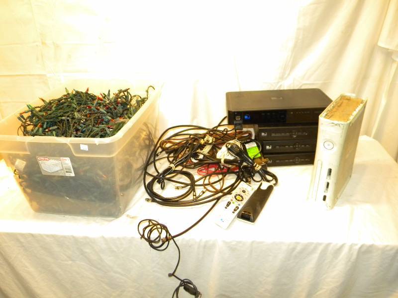 lot 41 image: Christmas Lights and Electrical Lot