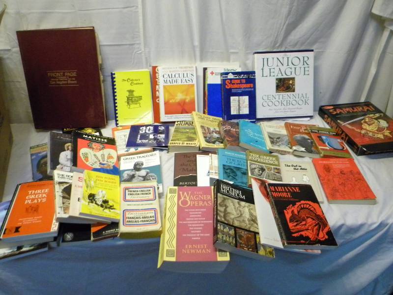 lot 58 image: Huge Book Lot