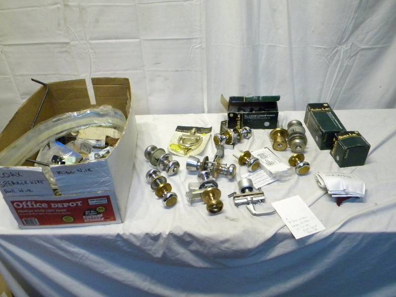 lot 60 image: Lot of Knockers and Door Handles