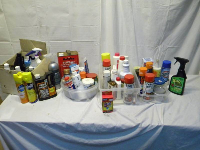 lot 63 image: Garage Chemicals