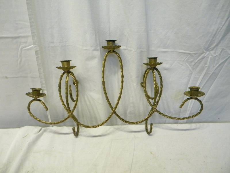 lot 99 image: Wall Mount Candle Display