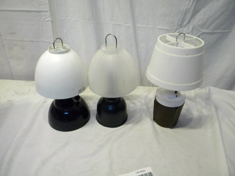 lot 125 image: Battery Operated Lamps
