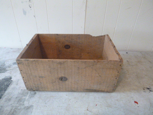 lot 65 image: Vintage Wooden Crate