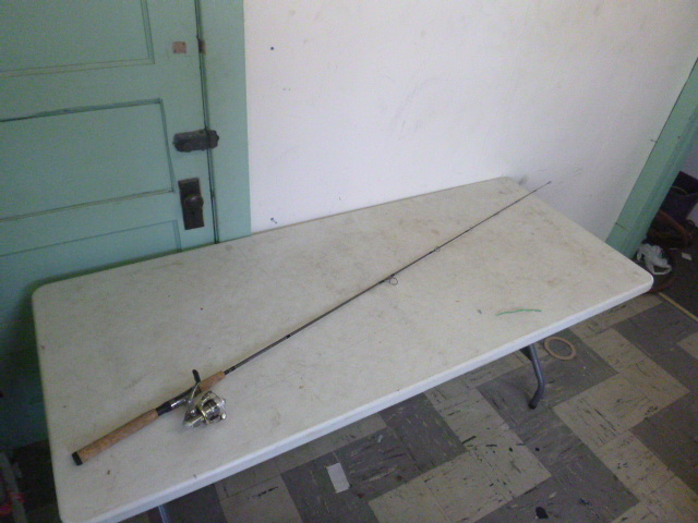 lot 214 image: Shakespeare Micro Series Rod with Mitchell Avocet S500UL Reel