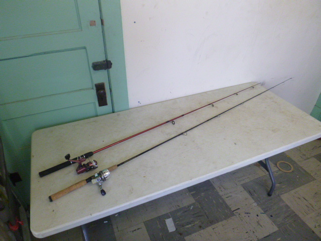 lot 215 image: 2 Rods and Reels