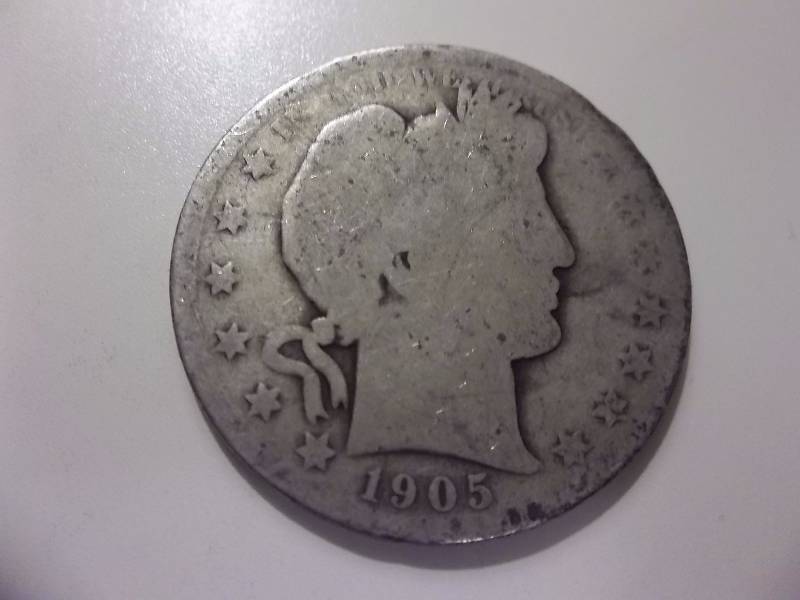 1905 O Barber Half Dollar
