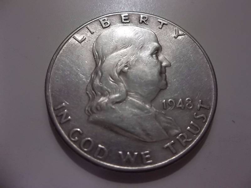 1948 D Franklin Half Dollar Better Grade