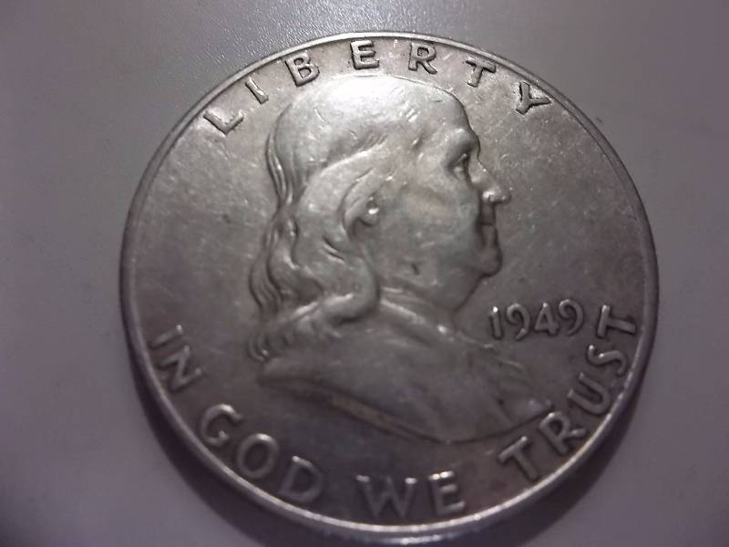 1949 S Franklin Half Dollar Better  Grade