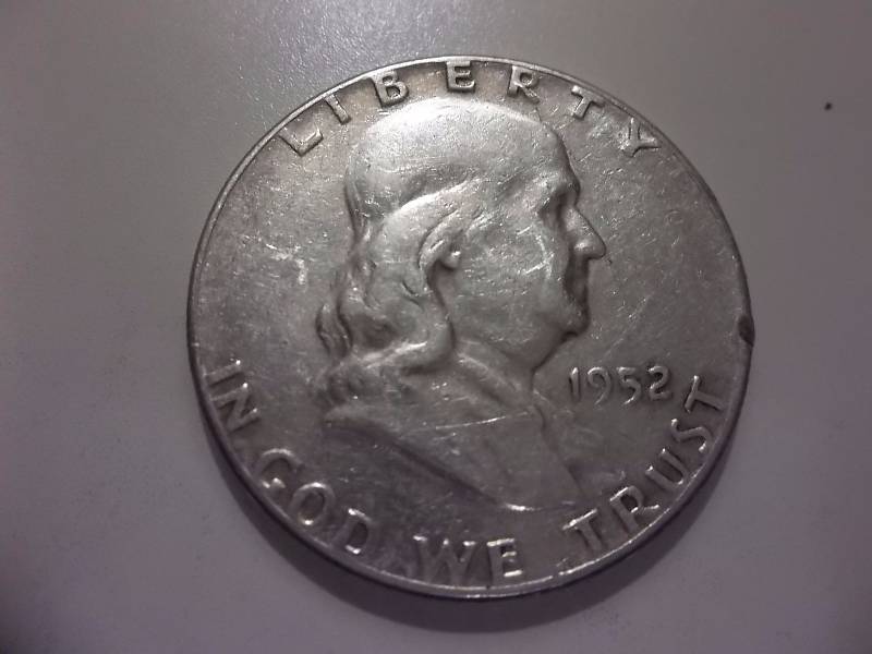 1952 Franklin Half Dollar Better Grade