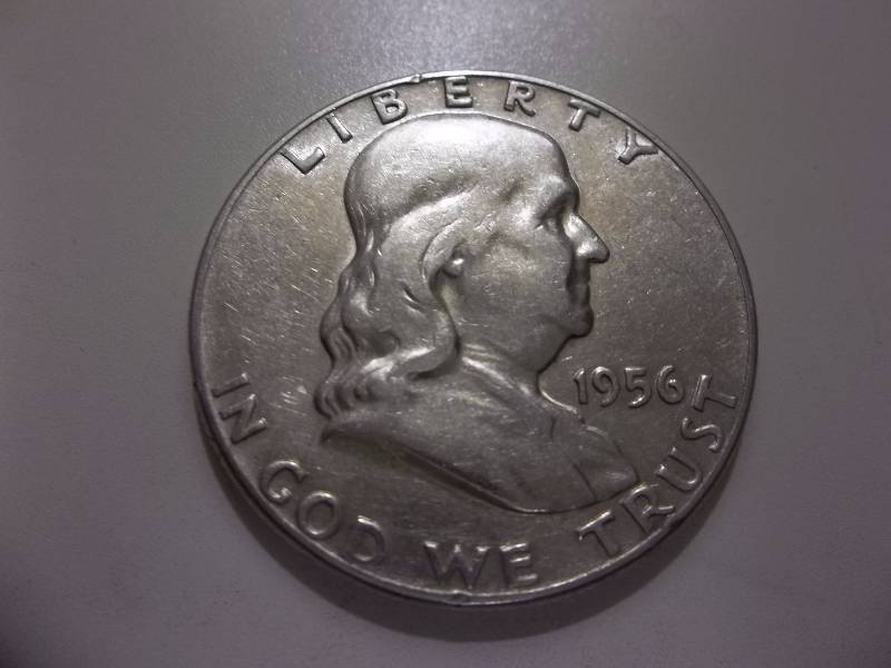 1956 Franklin Half Dollar Better Grade
