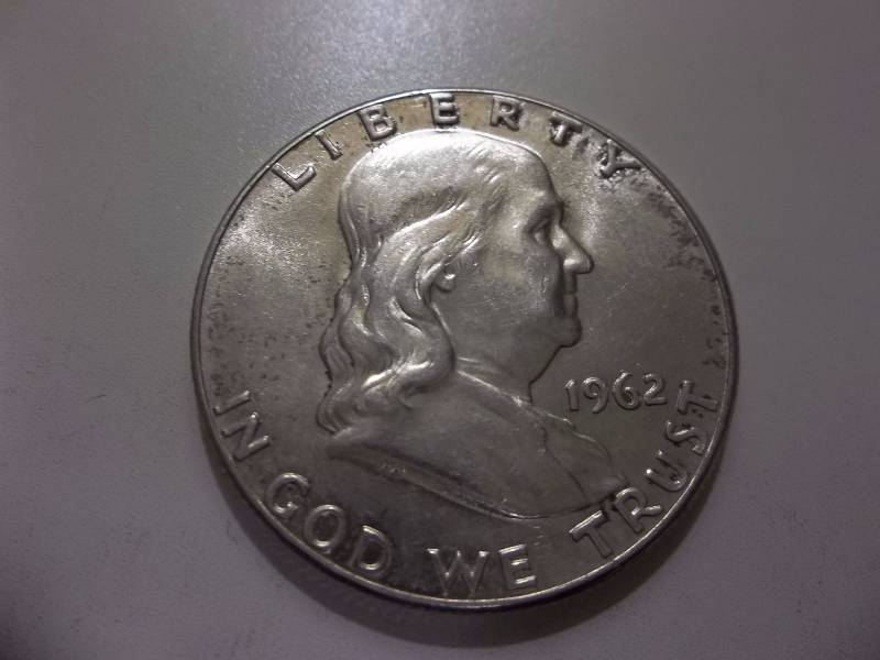 1962 Franklin Half Dollar Better Grade & Brilliant