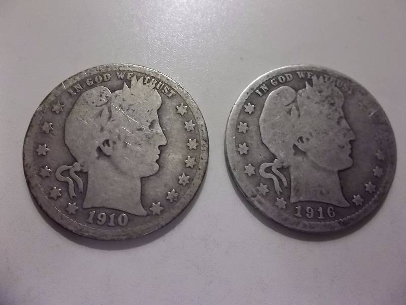 1910, 1916 Barber Quarters