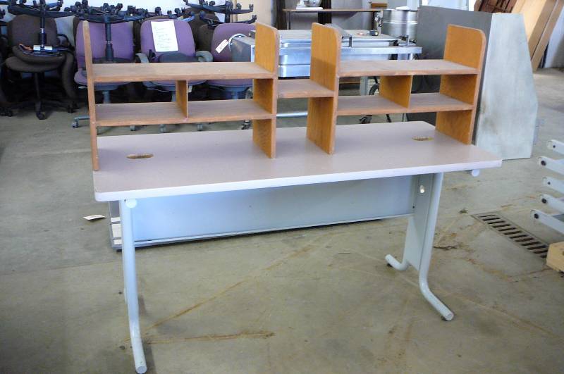 lot 124 image: Table and shelf