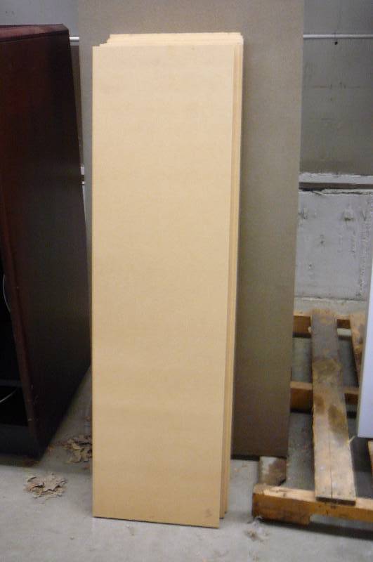 lot 143 image: Desk top and Shelves