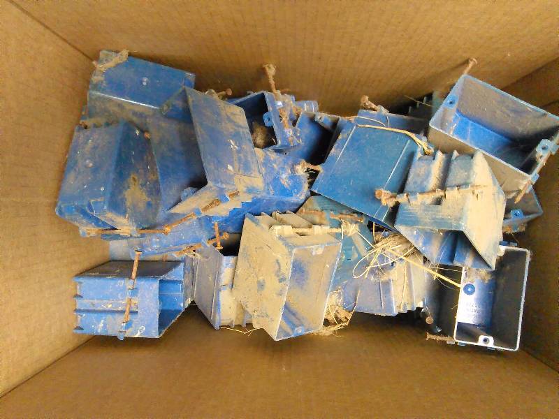 Lot of 40 Electrical boxes - New