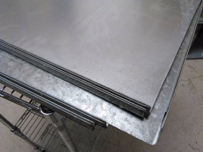 11 Sheet Metal end and corners 16� to 23�