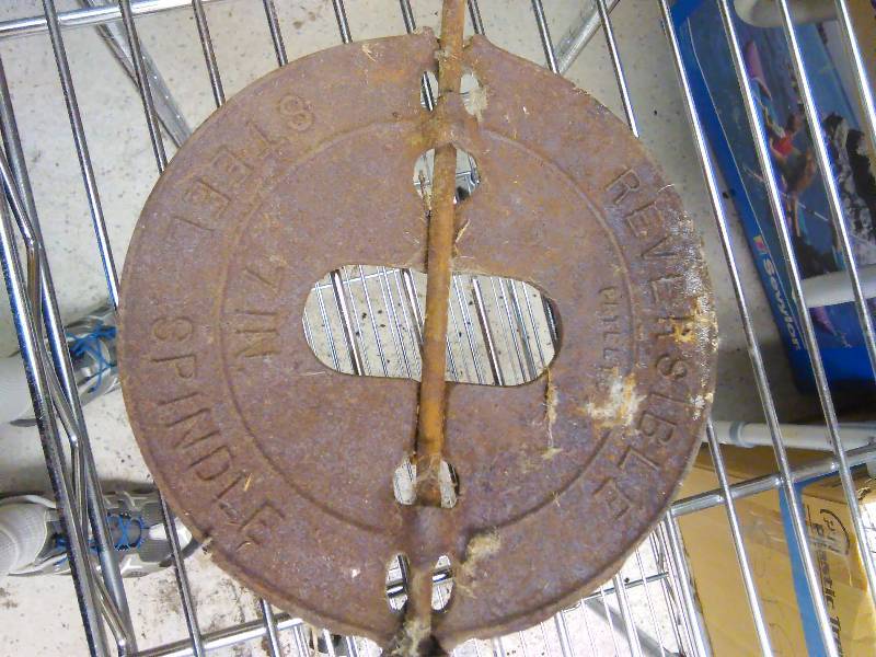 Griswold, New American 7� Chimney Damper - Amazing
