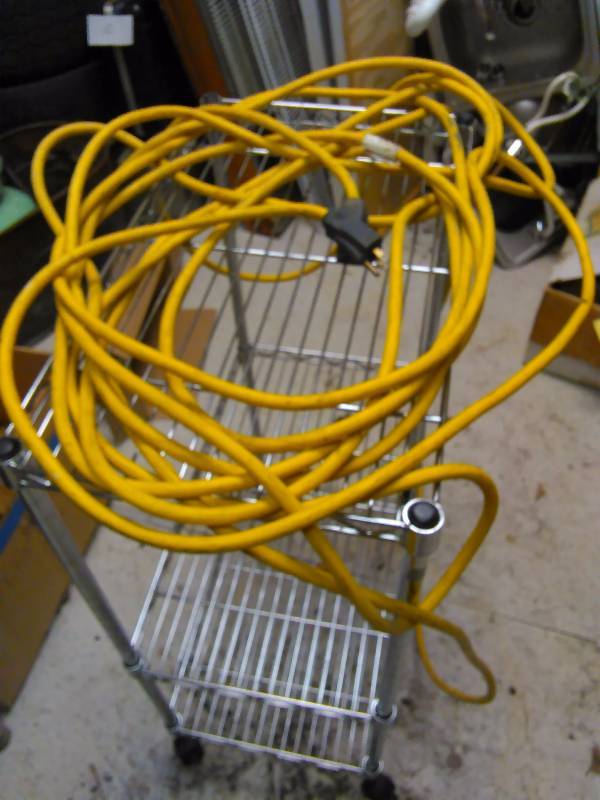 50� Heavy gauge extension cord (10 or 12 gauge)- used but in great condition