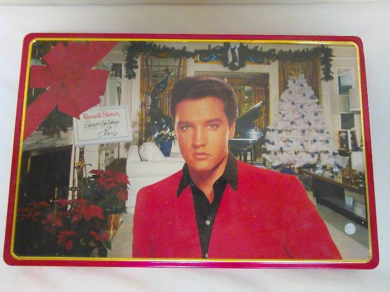 Vintage Collector 1999 Russel Stover Elvis Canister