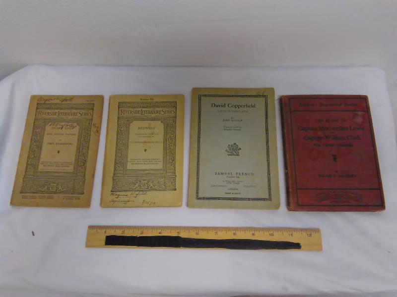 Antique (3) and Vintage (1) Books  1888, 1904, 1902 1935 See pictures for Title information