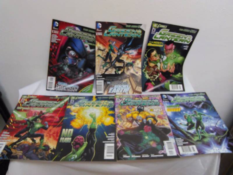 DC Comic Books Green Lantern (7) excellent condition