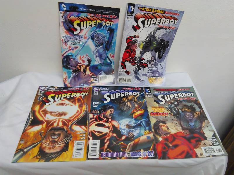 DC Comic Books Super Boy (5) excellent condition