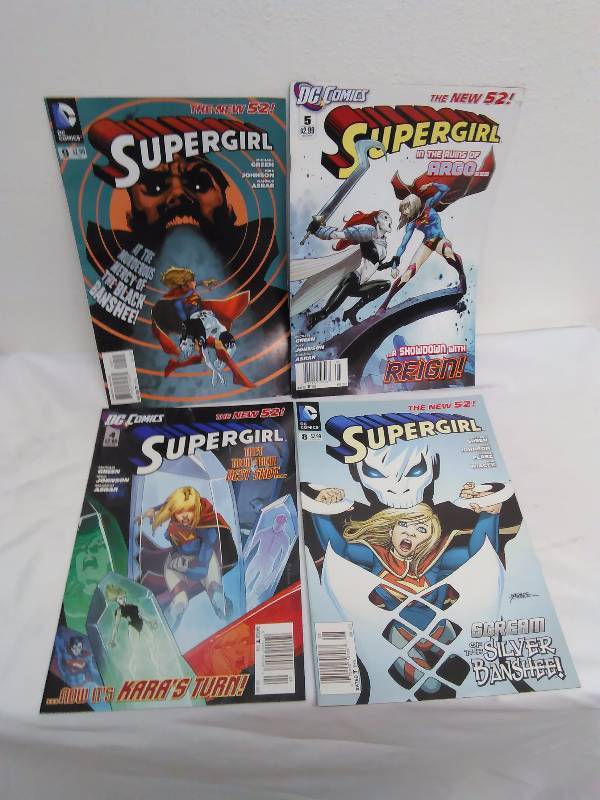 DC Comic Books Super Girl (4) excellent condition