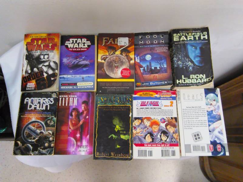 Sci-Fi Books (10) See pictures for full description
