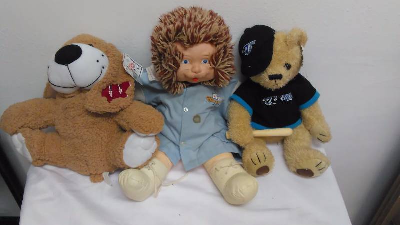 Toronto Blue Jays Plush Bear, Wisconsin Badger NCAA