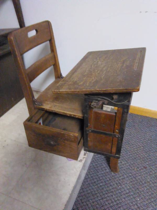 Vintage School Desk