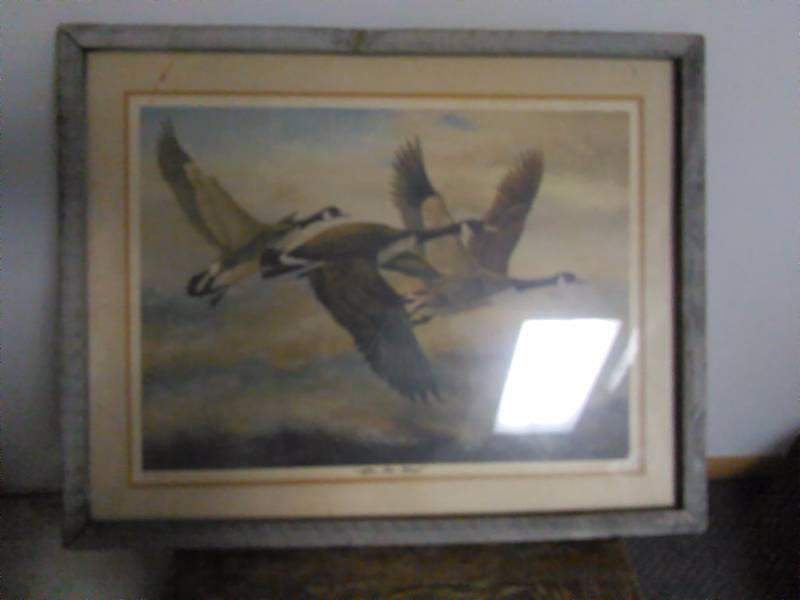 Signed Print R.M. Prunty, �After the wind�, Signed 101 of 580, 29� X 23.5�