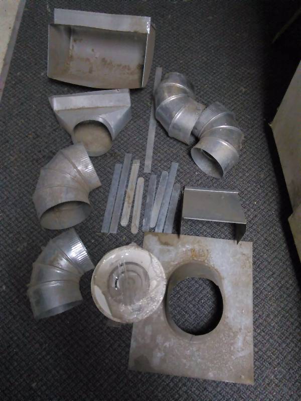 New Duct Work Galvanized Misc. (18)