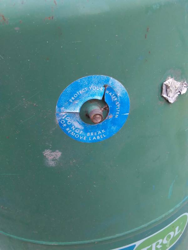 Well -Trol, Well Pressure Tank � not tested