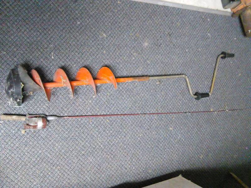 Ice Auger Drill Bit Rapala Fin-Bore III Manual Ice Drill