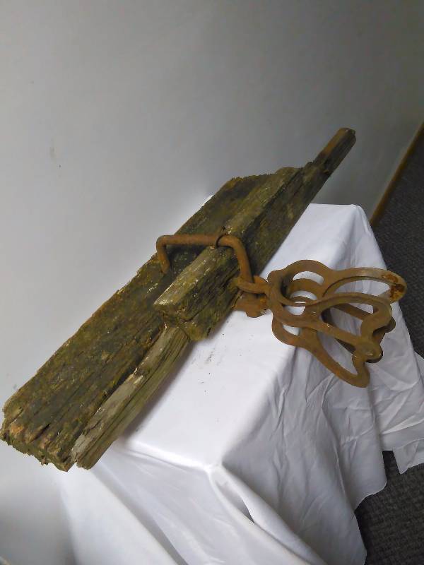 Vintage Hay Pulley, wheel is missing � still very cool