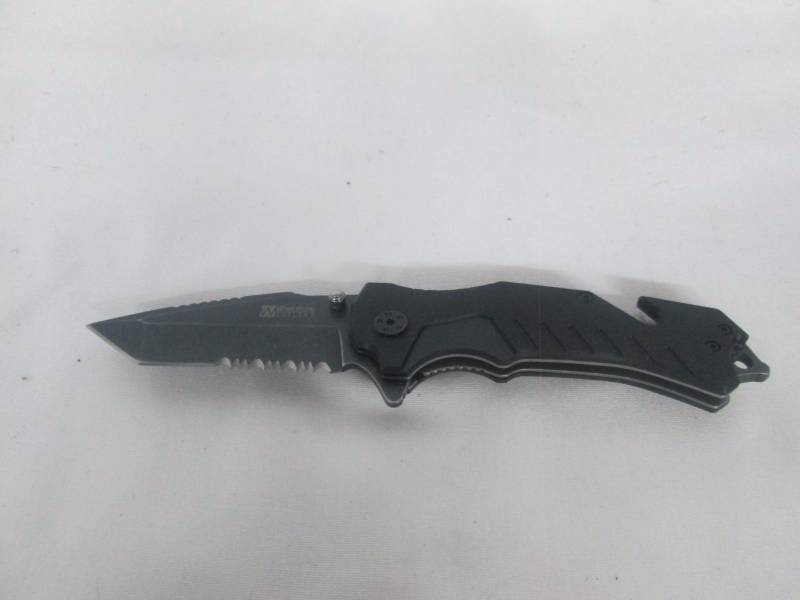 lot 74 image: Whetstone Stone Wash Tactical Rescue 7.5 Knife