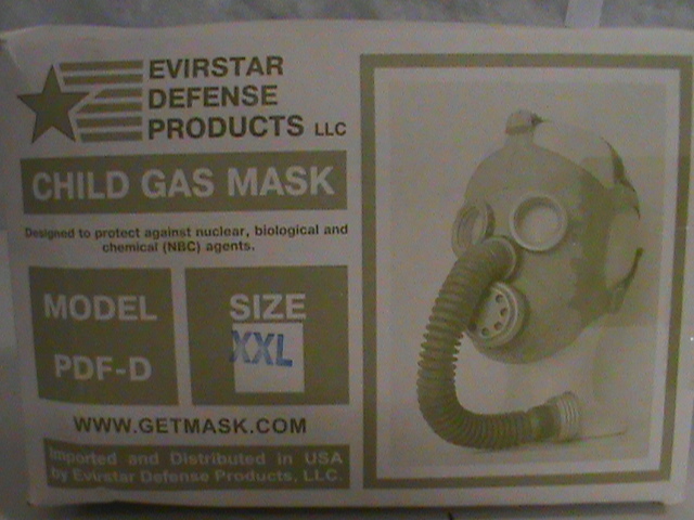 lot 117 image: Child Gas Mask XXL