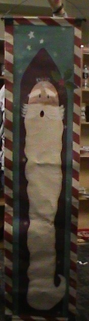 lot 122 image: 5 Vintage Christmas hanging