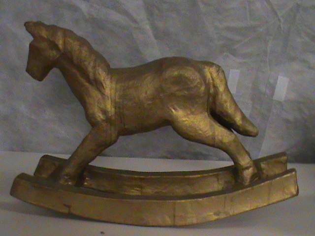 lot 134 image: Rocking Horse