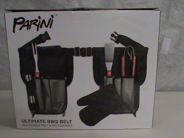 lot 143 image: The Ultimate Adjustable Barbeque Belt and Accessories