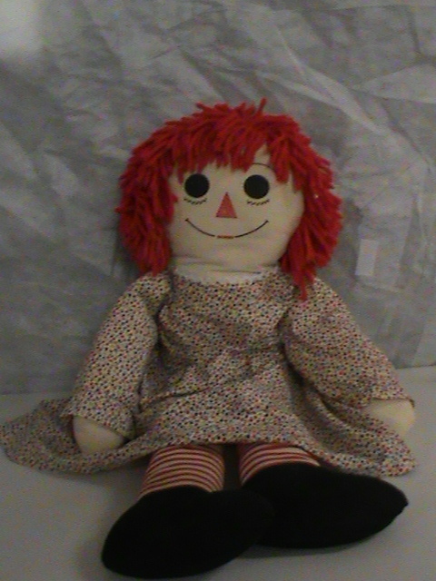 lot 146 image: Child Size Raggedy Ann Doll