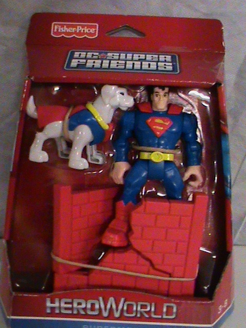 lot 153 image: Super Man and Krypto the Super Dog