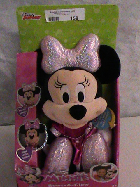 lot 159 image: Minnie Mouse Bows a glow